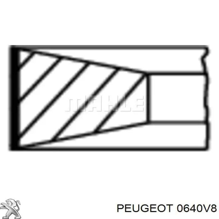 Кольца поршневые Peugeot 207 SW WK (Пежо 207)