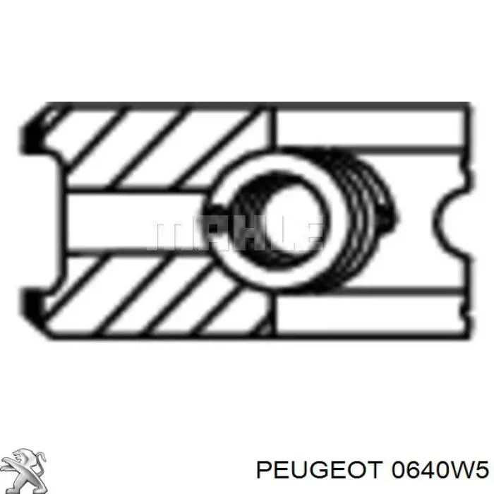Anéis do pistão para 1 cilindro, STD. para Peugeot 408 