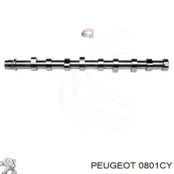 Распредвал двигателя Peugeot/Citroen 0801CY