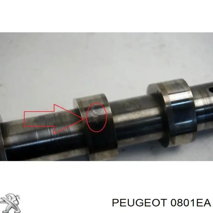 Распредвал двигателя впускной Peugeot/Citroen 0801EA цена, от 142.20 USD