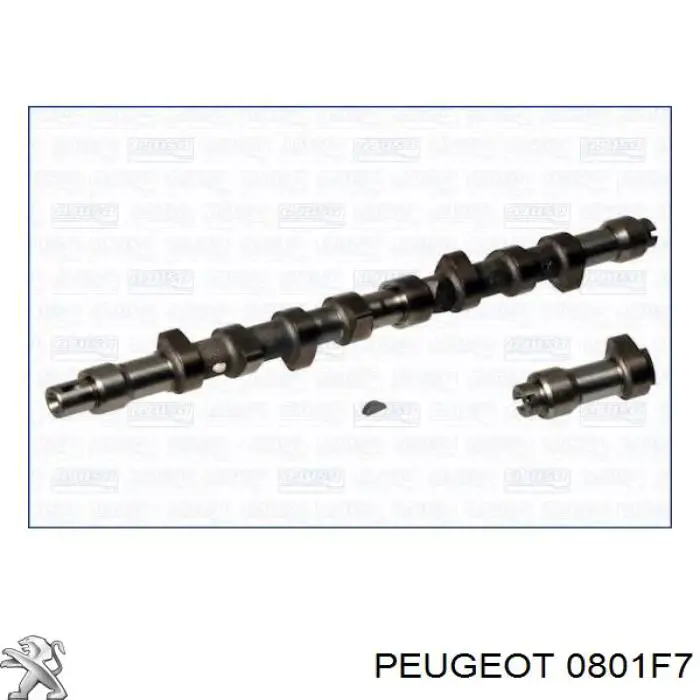 Распредвал двигателя Peugeot/Citroen 0801F7