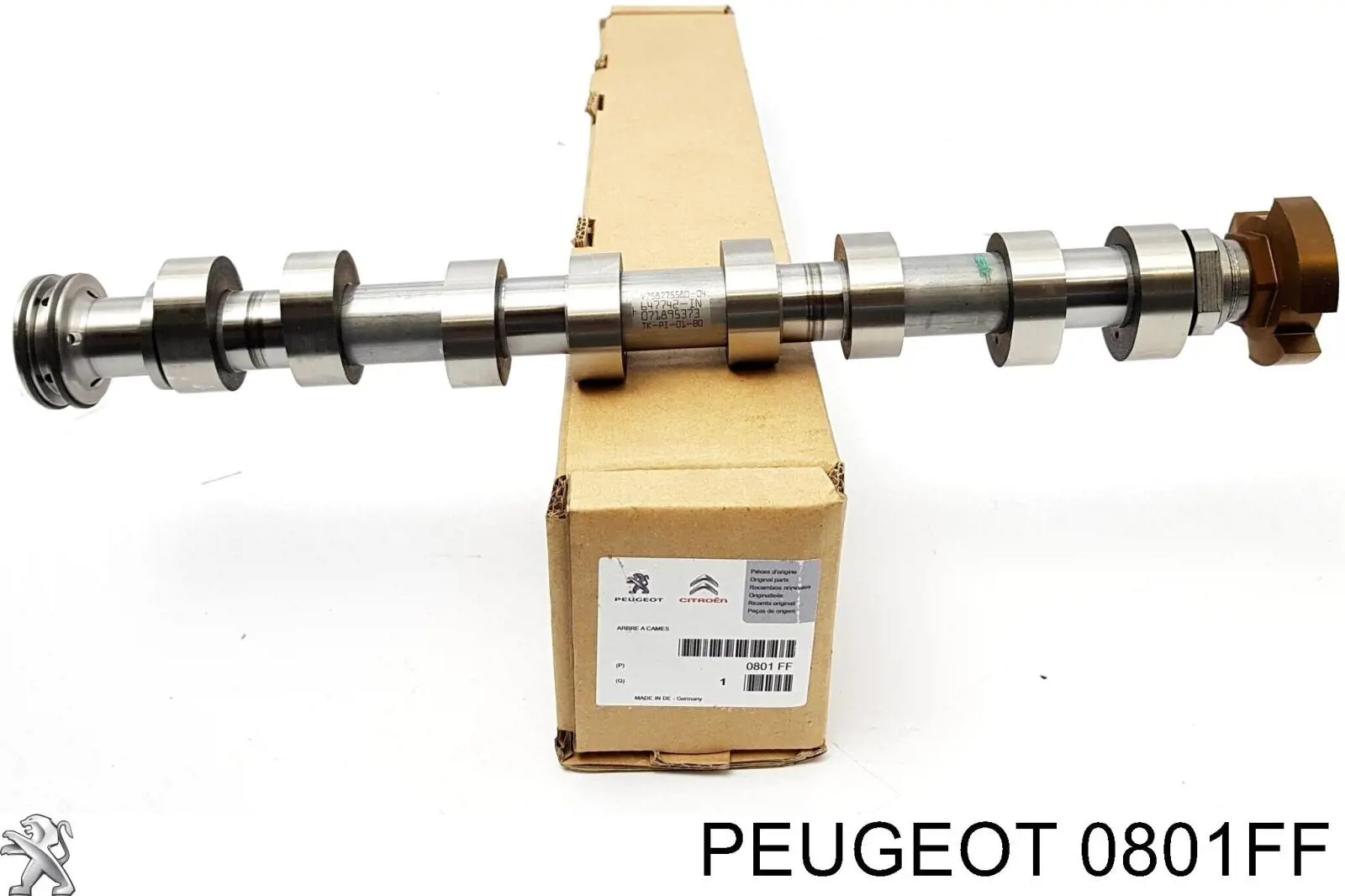 0801FF Peugeot/Citroen árvore distribuidora de motor de admissão