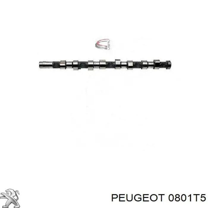 Árbol de levas 0801T5 Peugeot/Citroen
