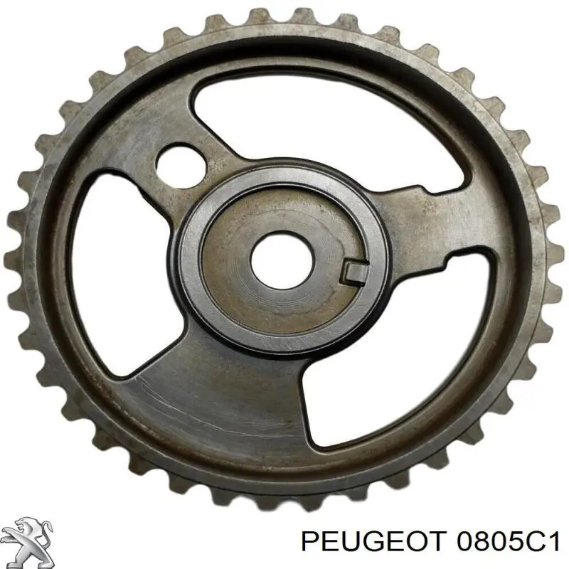 Engrenagem de cadeia de roda dentada da árvore distribuidora de admissão de motor para Peugeot 406 (8B)