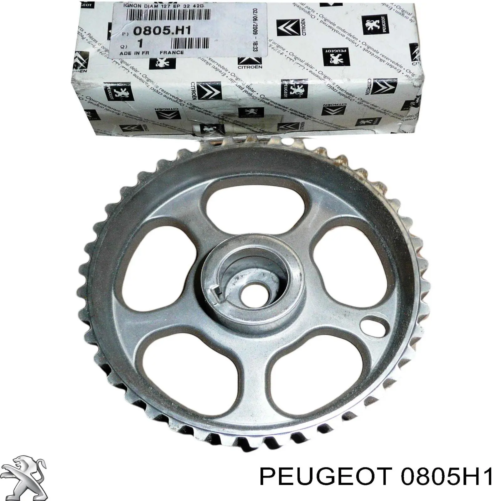 Шестерня фазорегулятора Peugeot/Citroen 0805H1 цена, от 33.86 USD