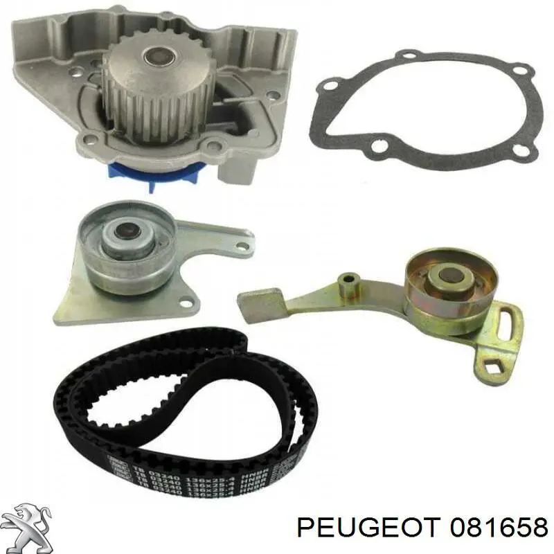 ГРМ ремни, комплект Peugeot/Citroen 081658 цена, от 60.21 USD