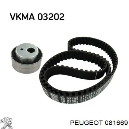 Зубчатый ремень Peugeot/Citroen 081669 цена, от 14.55 USD