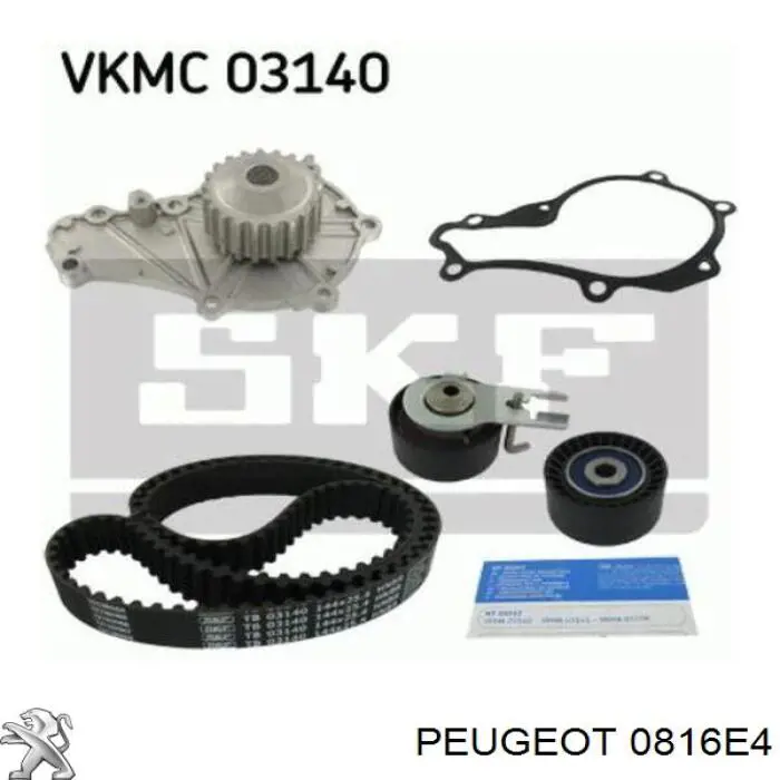 Зубчатый ремень Peugeot/Citroen 0816E4 цена, от 19.13 USD