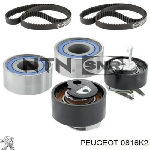 Купить 0816K2 Peugeot/Citroen Ремень газораспределительного механизма