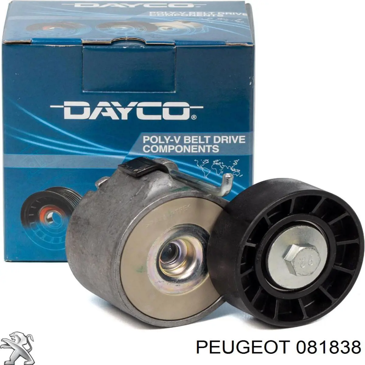 Роликовий модуль натяжителя ремня Peugeot/Citroen 081838 цена, от 32.49 USD