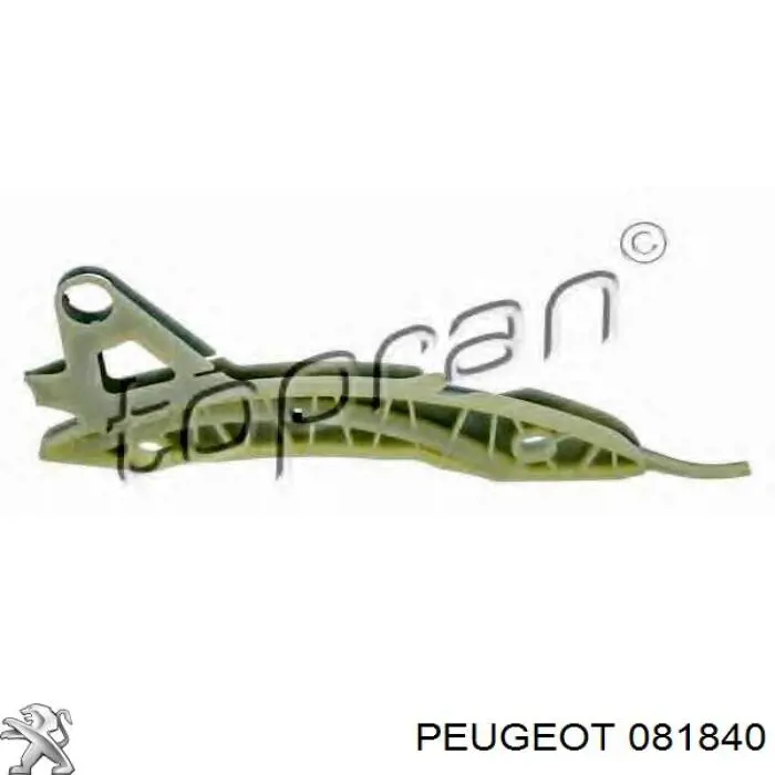 Amortecedor de cadeia do mecanismo de distribuição de gás, esquerdo para Peugeot 308 (4A, 4C)
