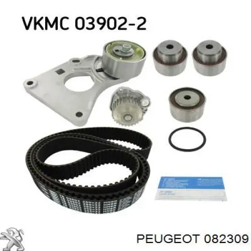 Натяжной ролик ремня ГРМ Peugeot/Citroen 082309 цена, от 107.50 USD