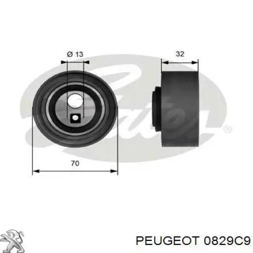 Ролик ГРМ 0829C9 Peugeot/Citroen