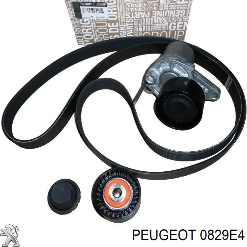 Купить 0829E4 Peugeot/Citroen Натяжитель цепи ГРМ