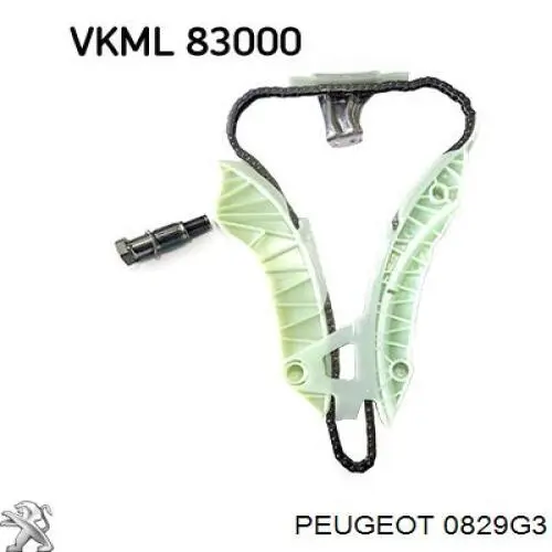0829G3 Peugeot/Citroen Гидронатяжитель цепи