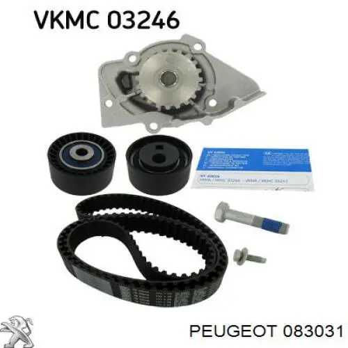 Обводной ролик ремня ГРМ Peugeot/Citroen 083031 цена, от 10.31 USD