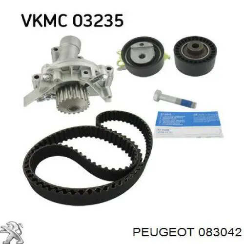 Обводной ролик ремня ГРМ Peugeot/Citroen 083042 цена, от 17.77 USD