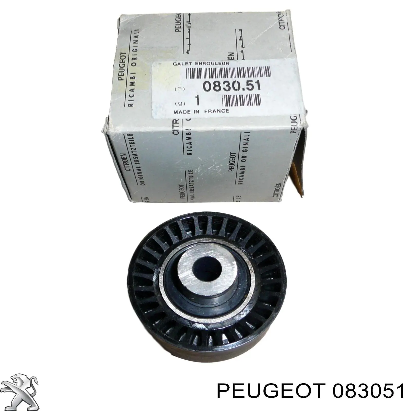 083051 Peugeot/Citroen ролик ремня грм паразитный