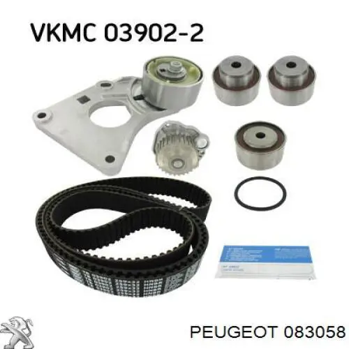 Купить 083058 Peugeot/Citroen Ведуший ролик ГРМ