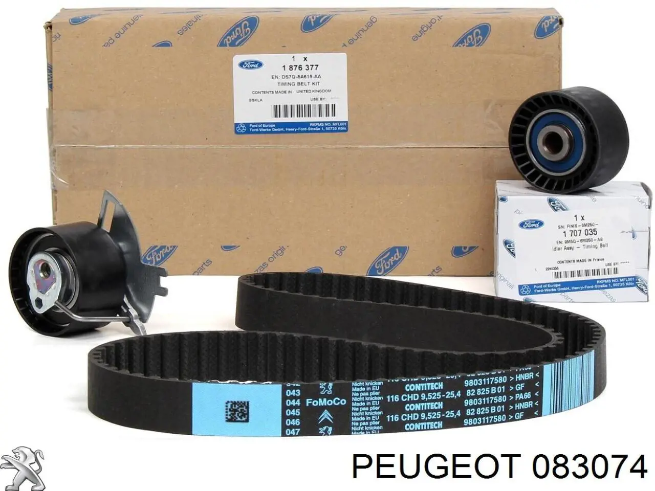 Обводной ролик ремня ГРМ Peugeot/Citroen 083074 цена, от 11.00 USD
