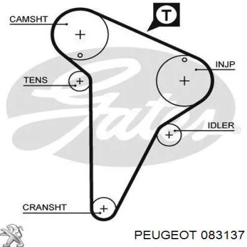 Купить 083137 Peugeot/Citroen Комплект ГРМ