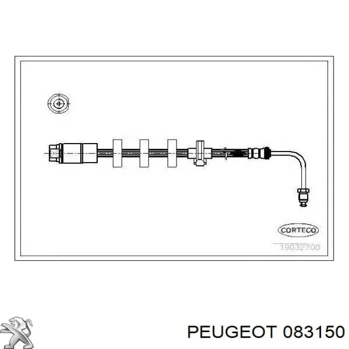 Ремень ГРМ, комплект Peugeot/Citroen 083150