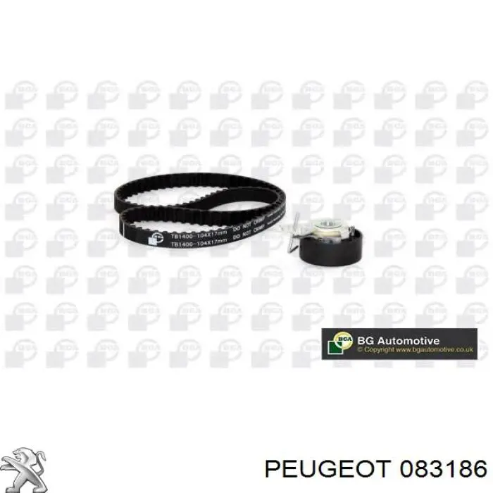 ГРМ ремни, комплект Peugeot/Citroen 083186 цена, от 42.58 USD
