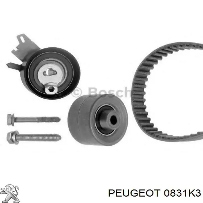 ГРМ ремни, комплект Peugeot/Citroen 0831K3 цена, от 87.64 USD