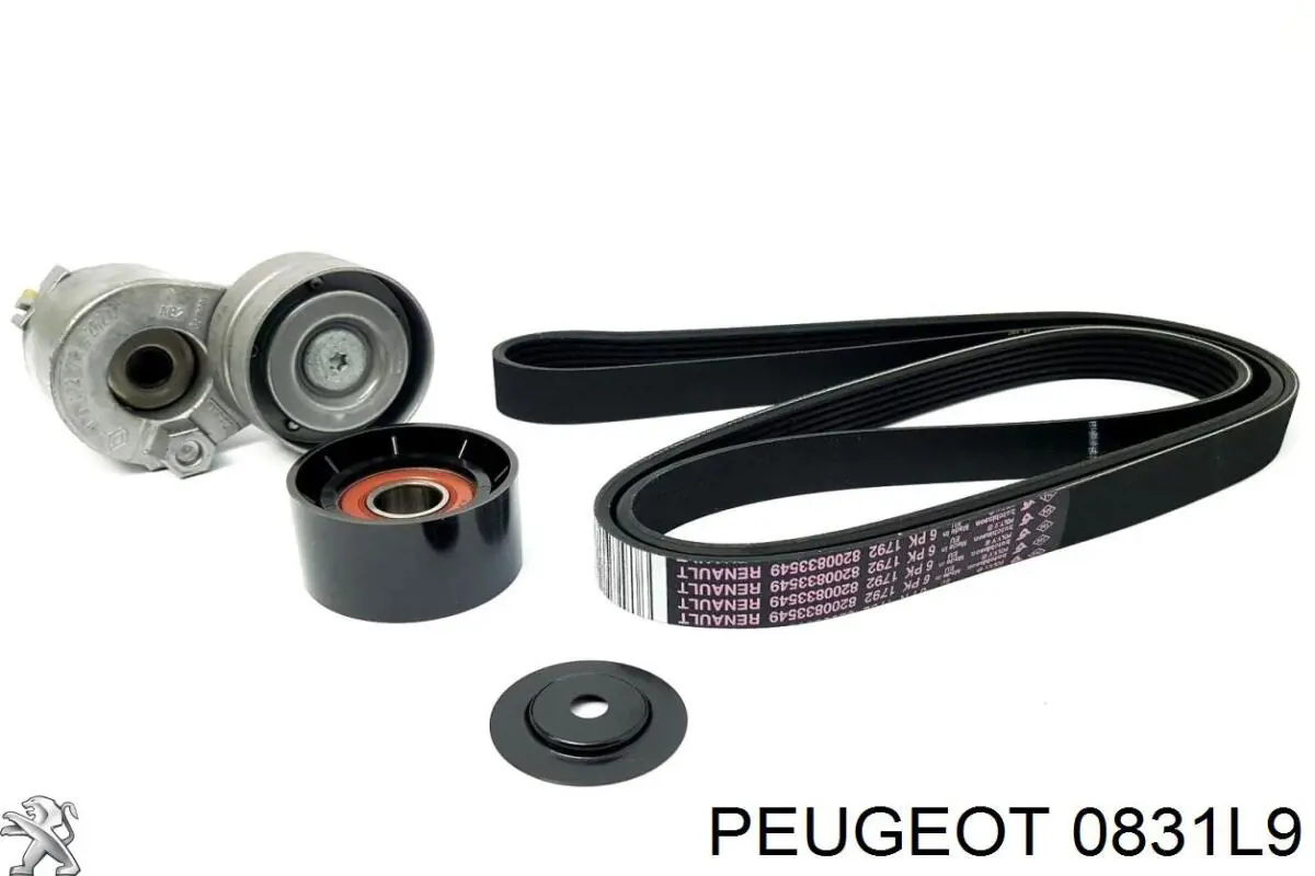 Kit correa de distribución 0831L9 Peugeot/Citroen
