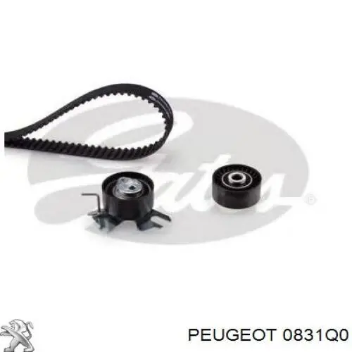 Ремень ГРМ, комплект Peugeot/Citroen 0831Q0