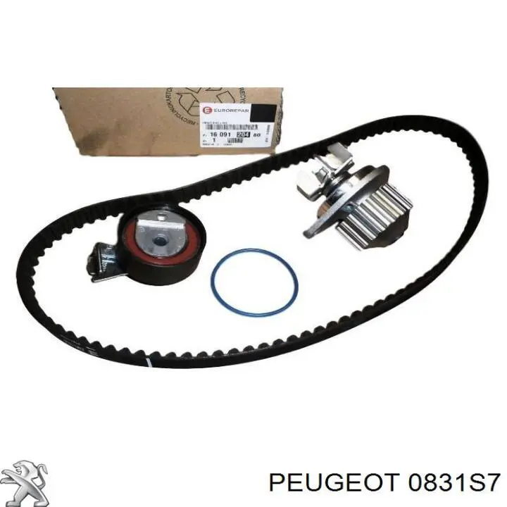ГРМ ремни, комплект Peugeot/Citroen 0831S7 цена, от 72.45 USD