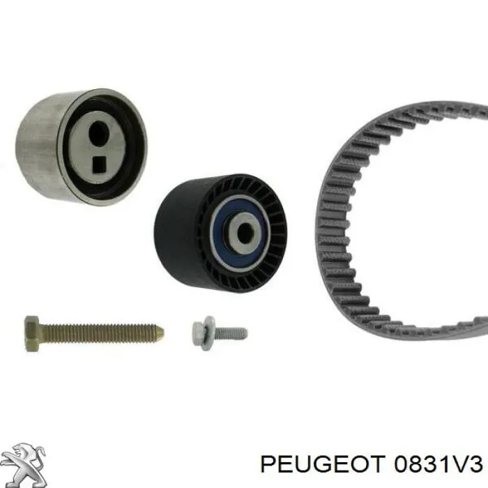 ГРМ ремни, комплект Peugeot/Citroen 0831V3 цена, от 55.92 USD