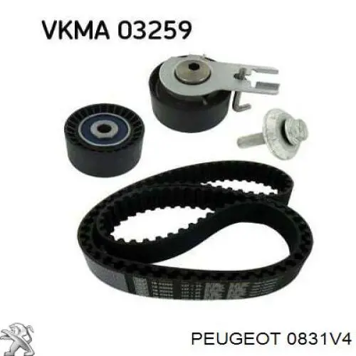 Комплект ГРМ 0831V4 Peugeot/Citroen