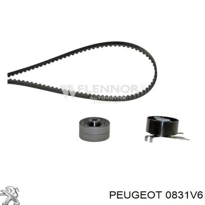 ГРМ ремни, комплект Peugeot/Citroen 0831V6 цена, от 106.02 USD