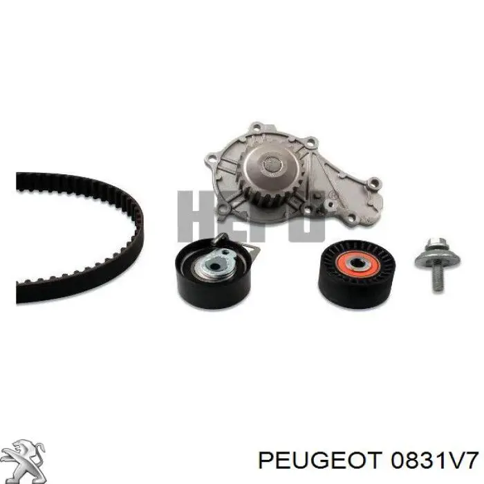 Kit correa de distribución 0831V7 Peugeot/Citroen