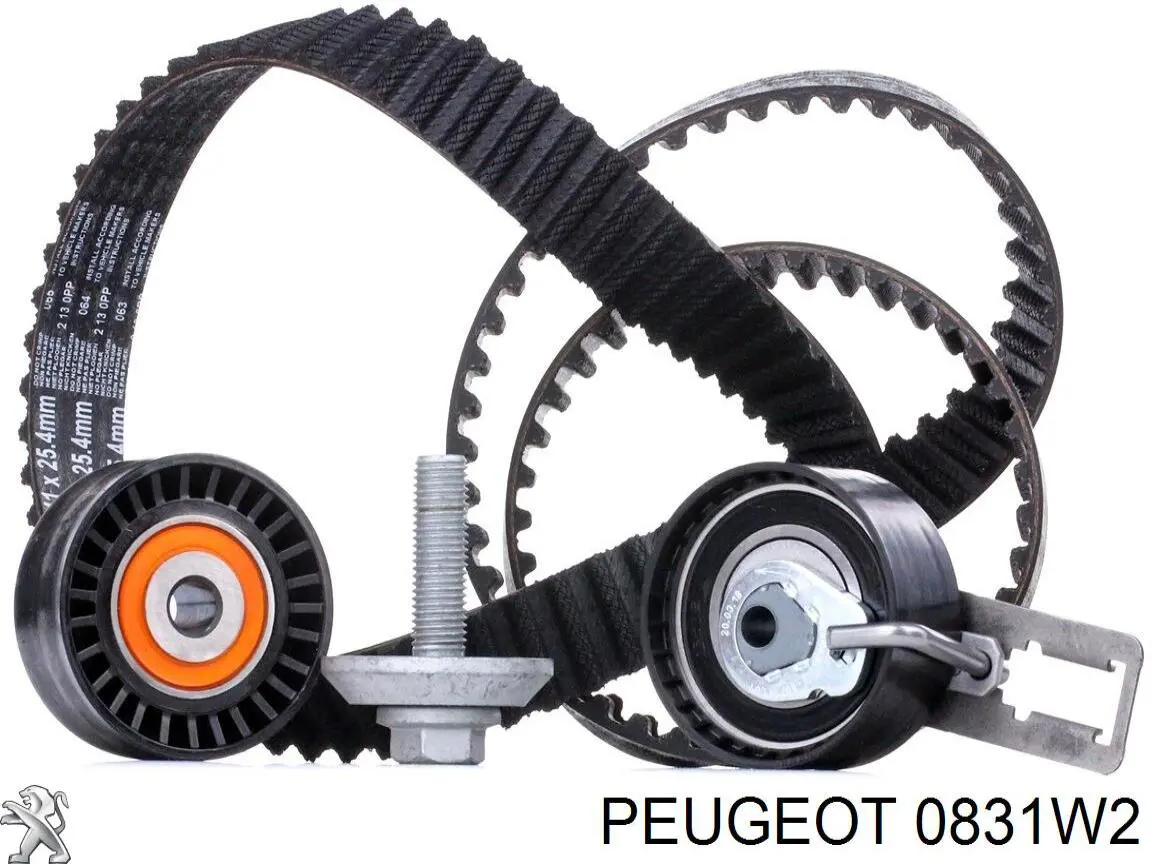 0831W2 Peugeot/Citroen Комплект ремня ГРМ