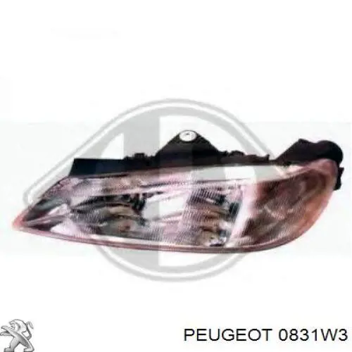 0831W3 Peugeot/Citroen Комплект ремня ГРМ