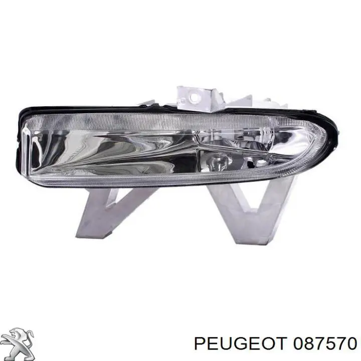 Фара противотуманная левая 087570 Peugeot/Citroen