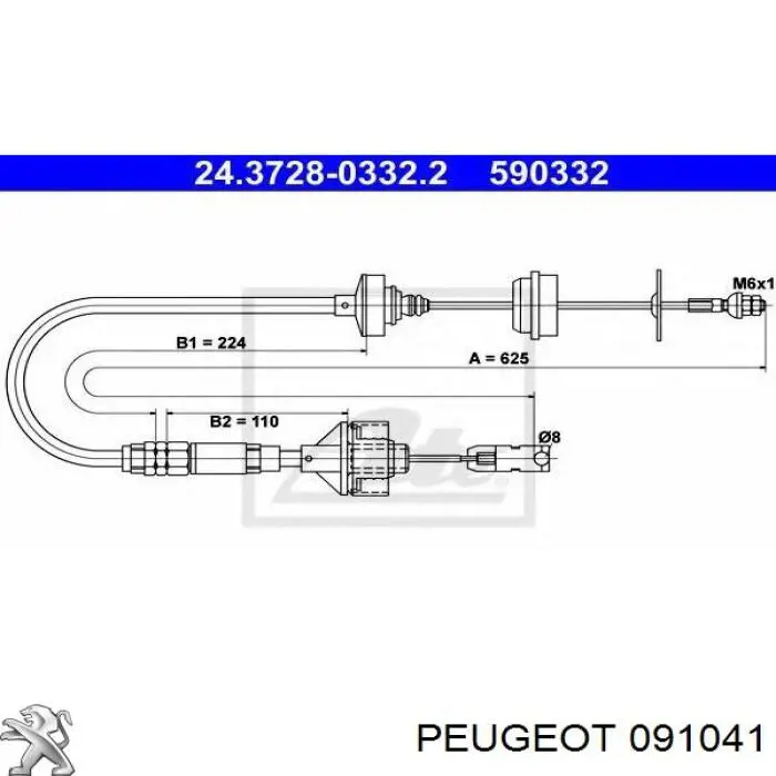 091041 Peugeot/Citroen 