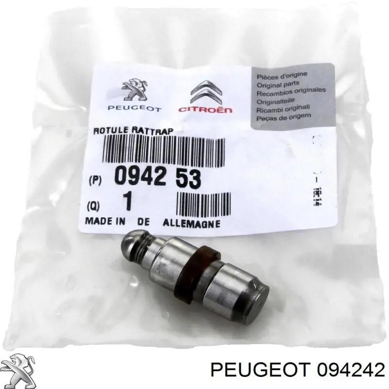  0942.42 Peugeot/Citroen гидрокомпенсатор (гидротолкатель, толкатель клапанов)