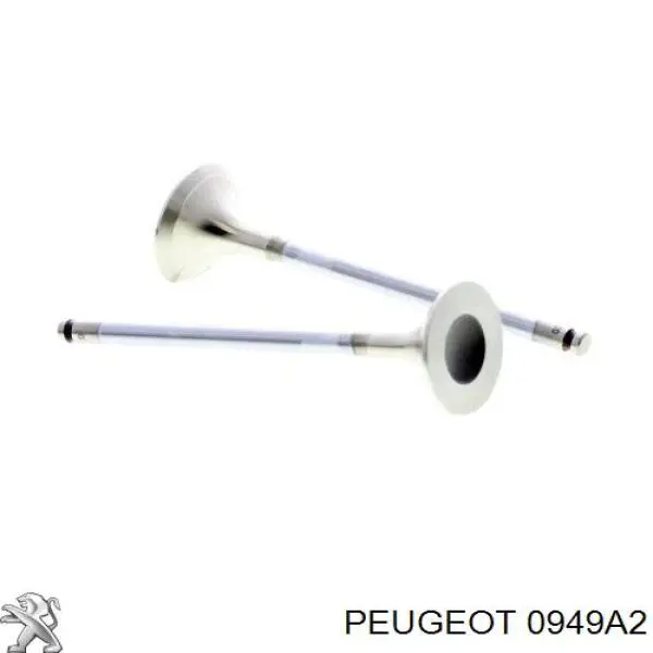 Клапан выпускной Peugeot/Citroen 0949A2