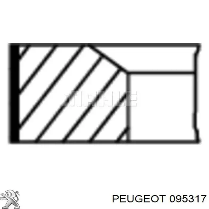  Peugeot/Citroen 095317 цена, от 1.33 USD