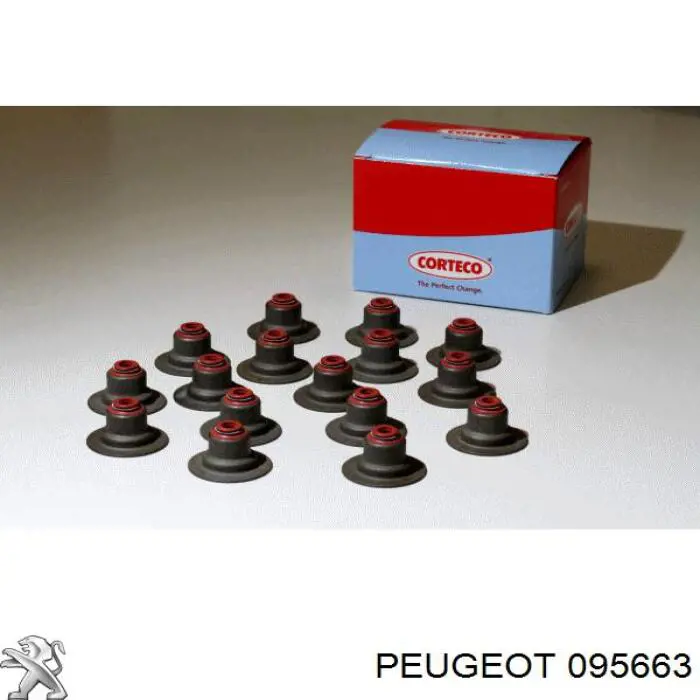 Маслосъемный сальник клапана впуск/выпуск Peugeot/Citroen 095663 цена, от 2.69 USD