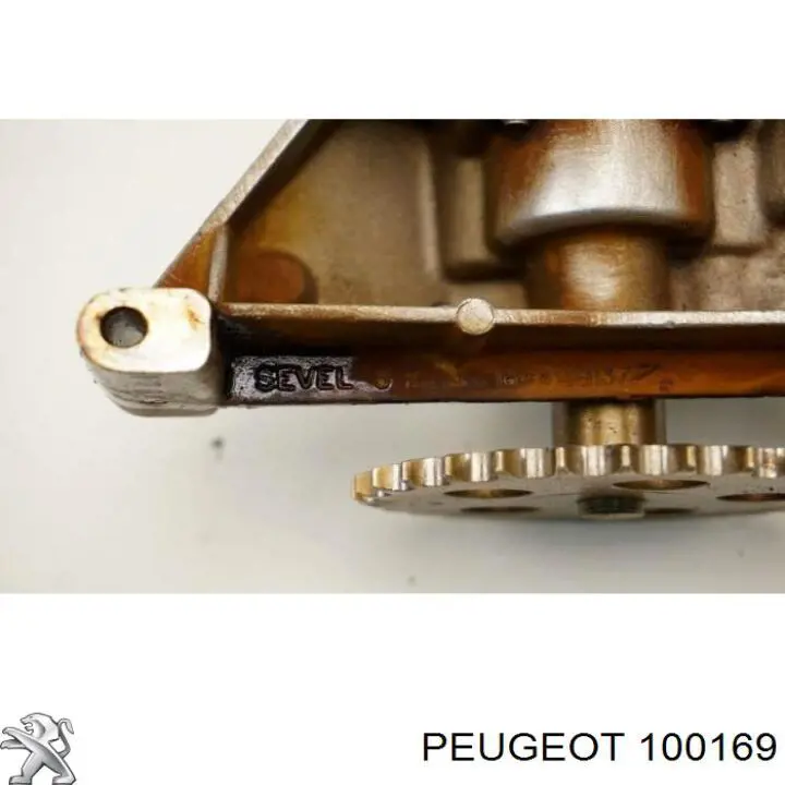 100169 Peugeot/Citroen насос масляный