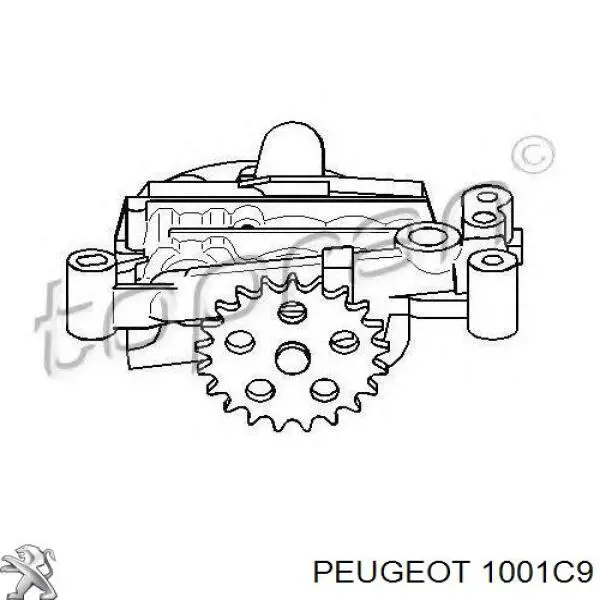1001C9 Peugeot/Citroen насос масляный