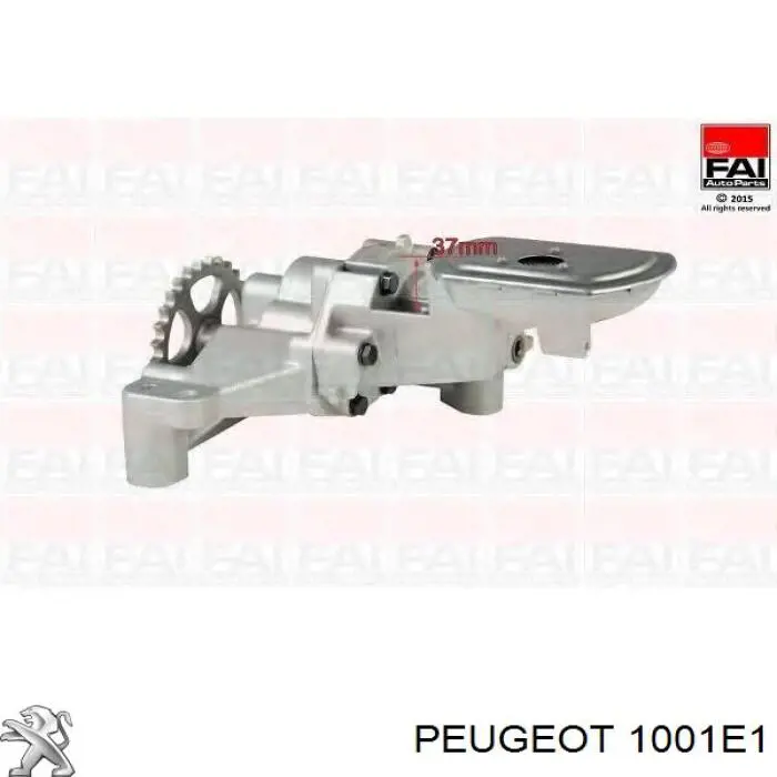 1001E1 Peugeot/Citroen насос масляный