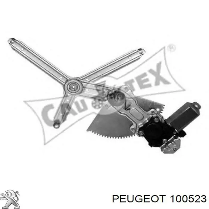 100523 Peugeot/Citroen барабан тормозной задний
