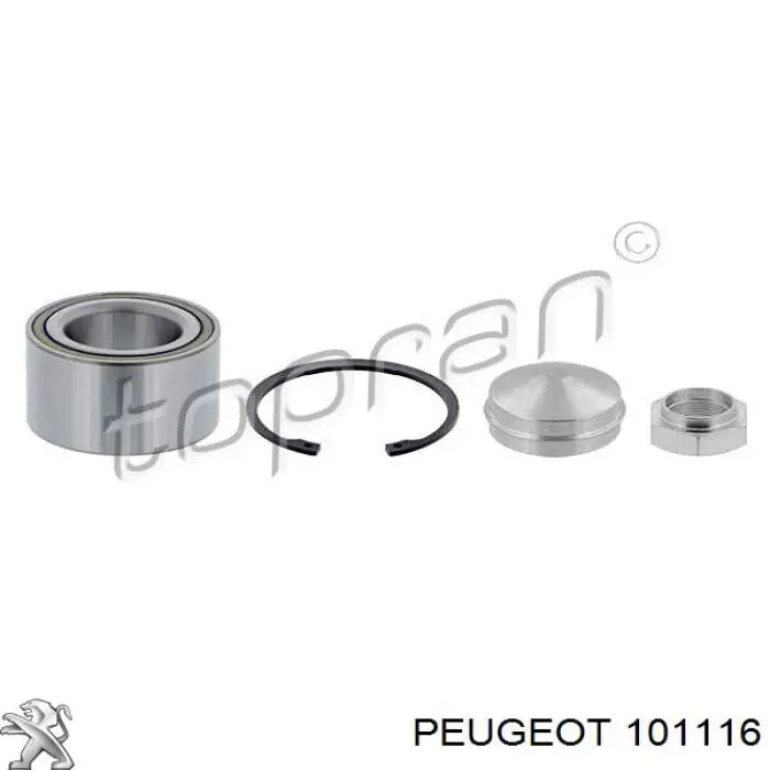 Купить 101116 Peugeot/Citroen Автомобильный фильтр воздуха