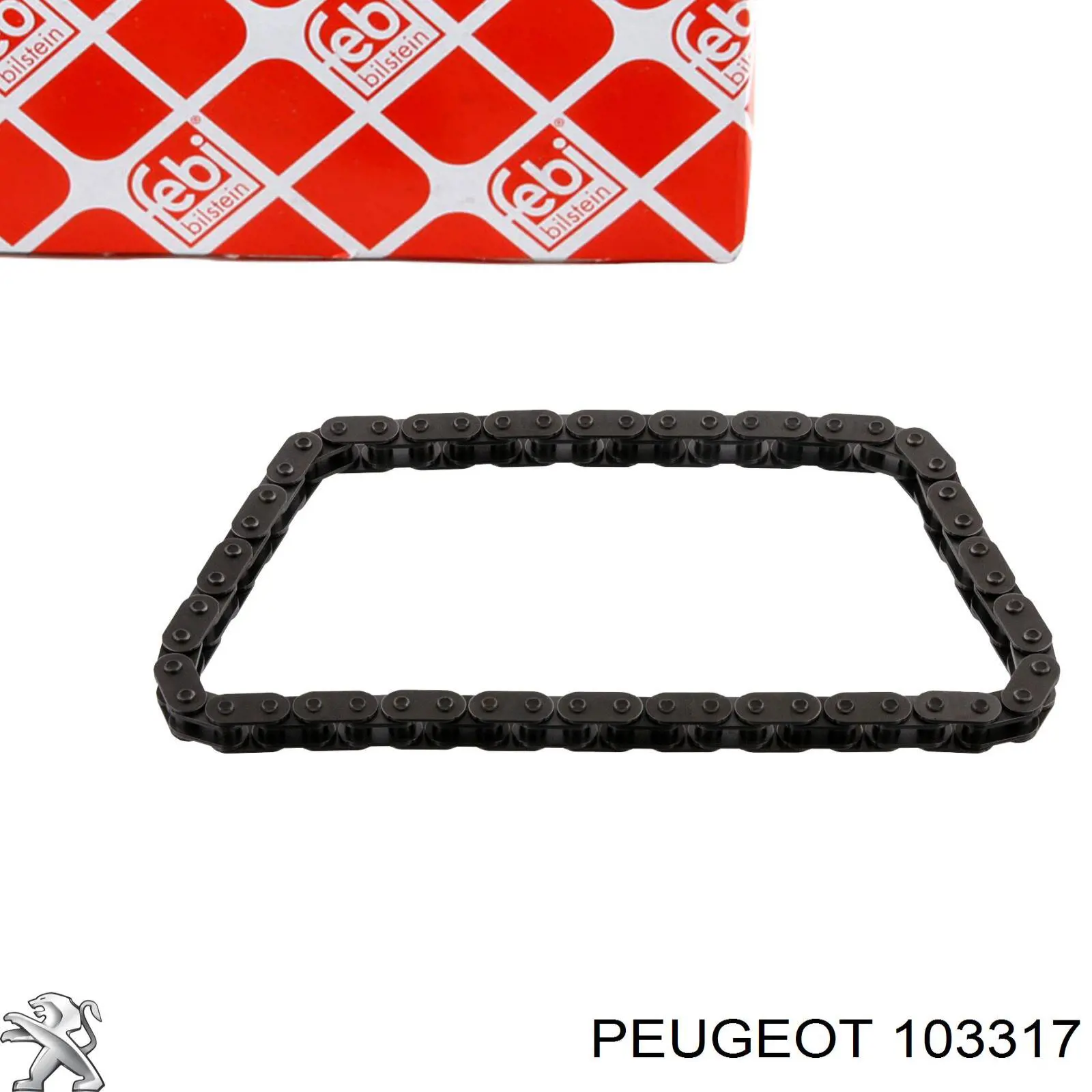 103317 Peugeot/Citroen цепь масляного насоса