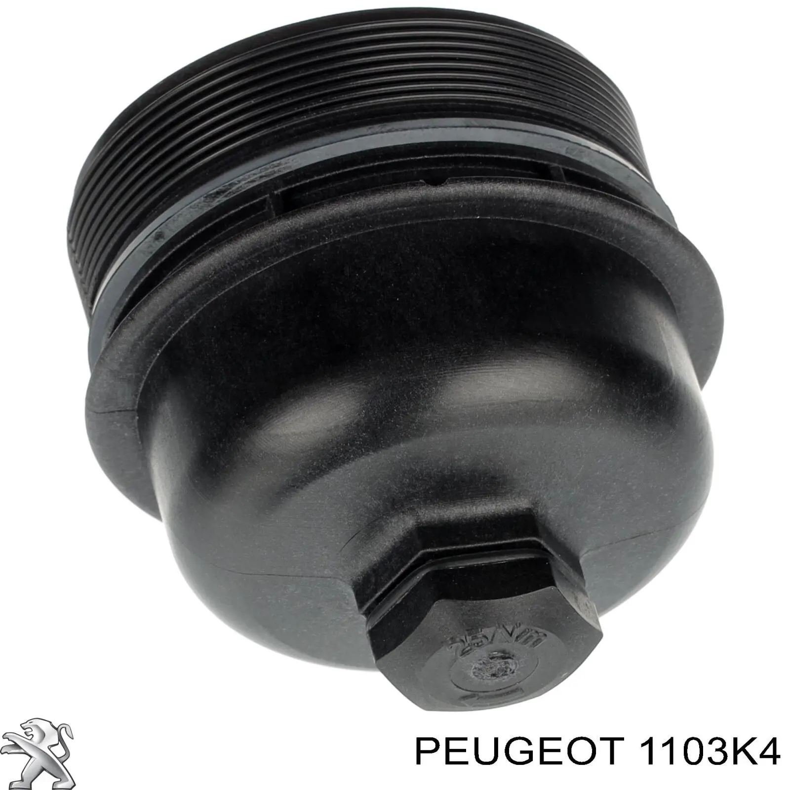 Tapa de filtro de aceite 1103K4 Peugeot/Citroen